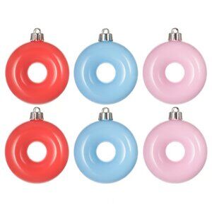 IKEA VINTERFINT Tree ornament, Set of 6, mixed colors